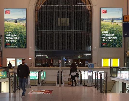 德國車站廣告