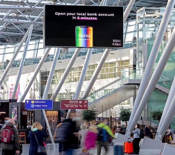 德國機場廣告