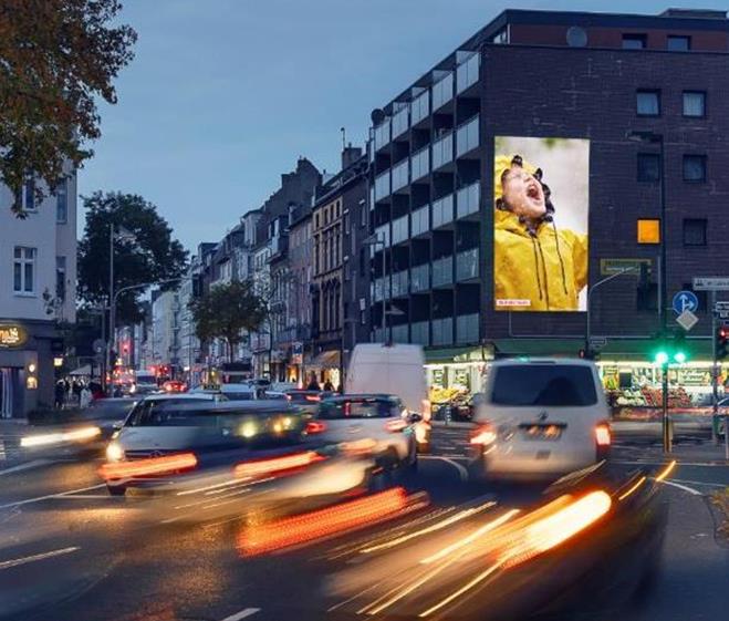 德國(guó)大屏廣告